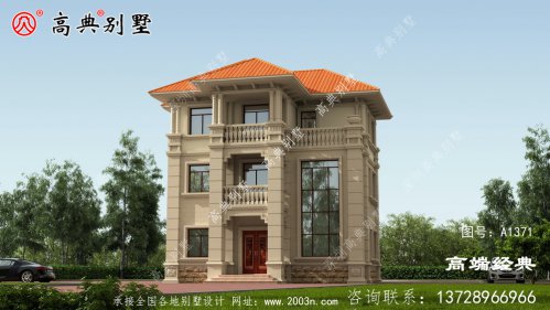 忻州市新款 简约 大气 的三层 别墅设计图 及户型